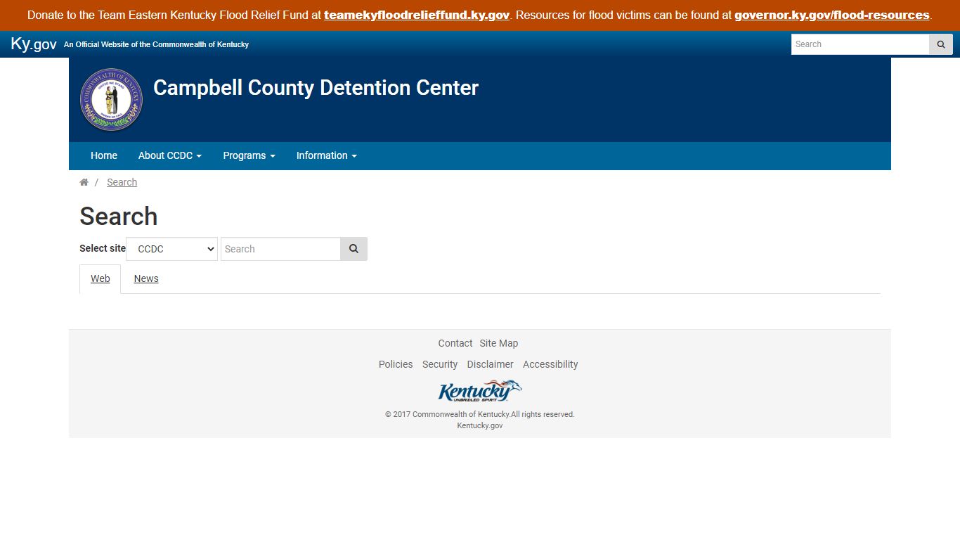 Search - Campbell County Detention Center - Kentucky